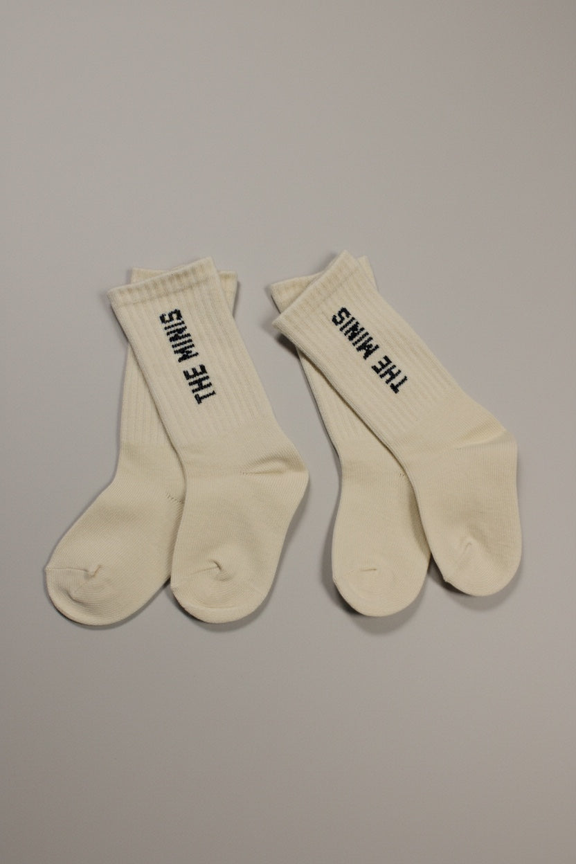 Kids Crew Socks - Cozy Beige